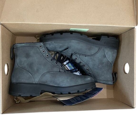 NWT Blundstone 1931 Grey Leather Lace Up Boots Size 3.5AUS6.5 US - Picture 12 of 12